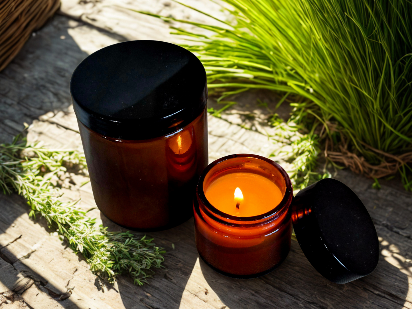 Bouclier d'été -Bougie aux notes fraîches & citronnées-