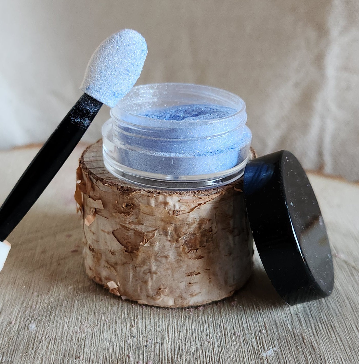 Poudre libre pour les paupières – Bleu lumineux