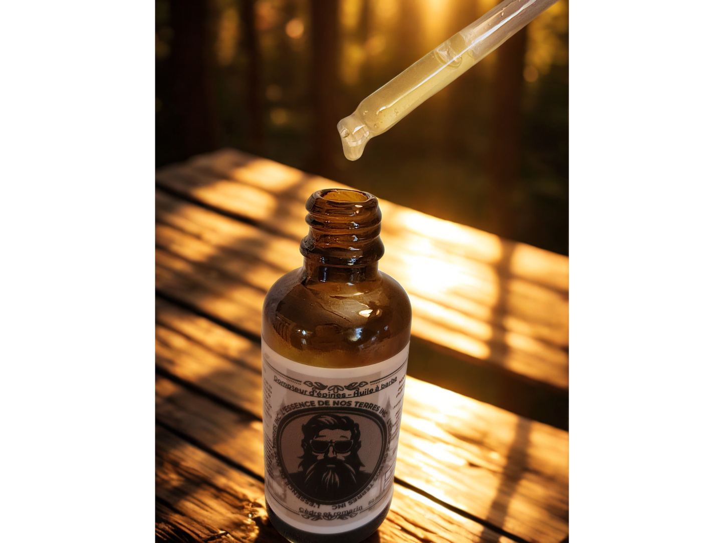 Dompteur d’Épines – Huile à Barbe 🌿🧔 50 ml