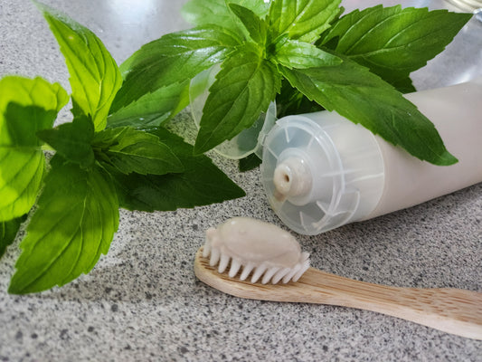 Dentifrice à la menthe