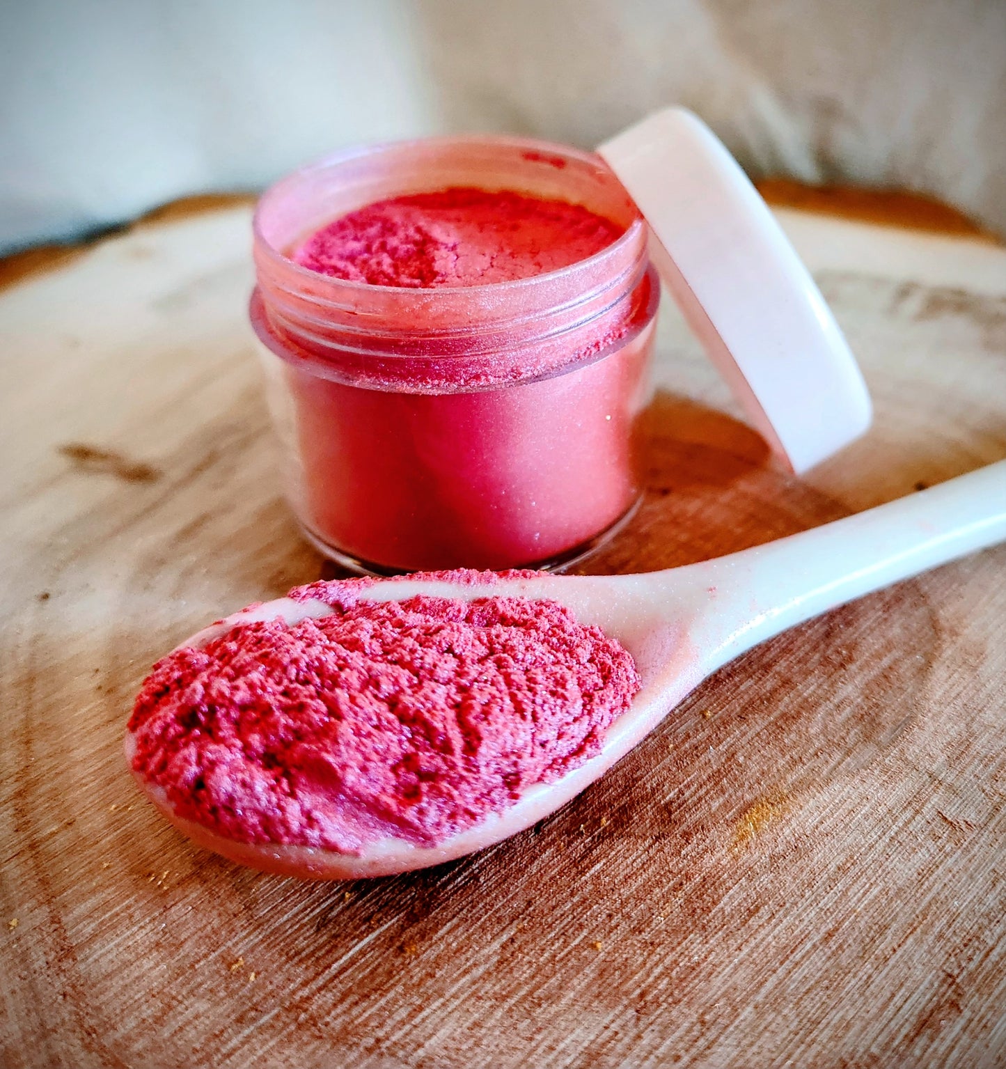 Mica Rose Brillant – grade cosmétique 🌸✨