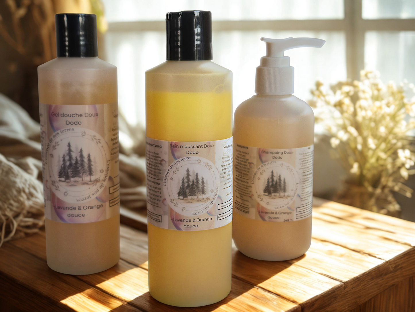 Collection Doux Dodo -Lavande & Orange douce-