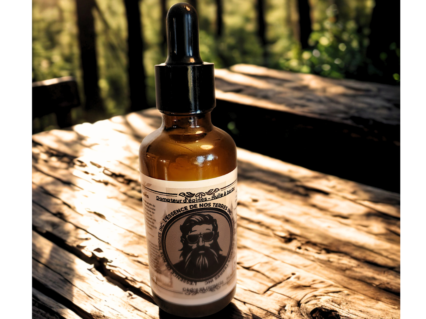 Dompteur d’Épines – Huile à Barbe 🌿🧔 50 ml