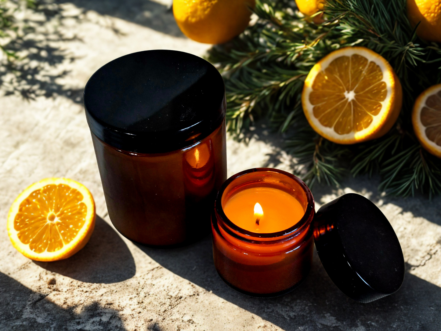 Zestes de tendresse -Bougie aux notes d'agrumes