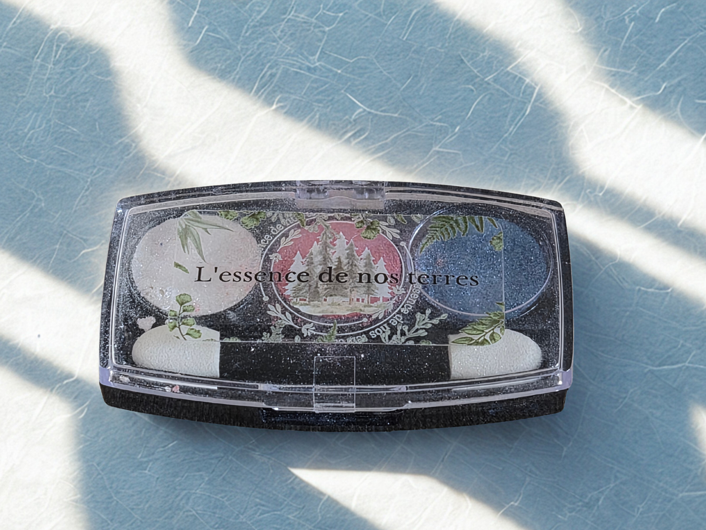 Palette de fard à paupière - Teintes vibrantes